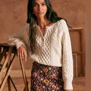 NWOT Sezane Bree Jumper - Cream M